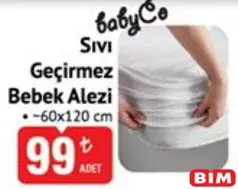 BABYCO SIVI GEÇİRMEZ BEBEK ALEZİ